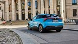 Der MG4 Electric in seitlicher Heckansicht