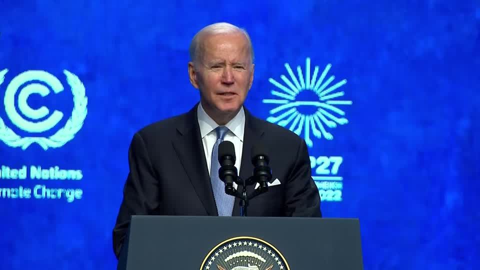 Video: US-Präsident Biden fordert mehr Engagement gegen die Erderwärmung