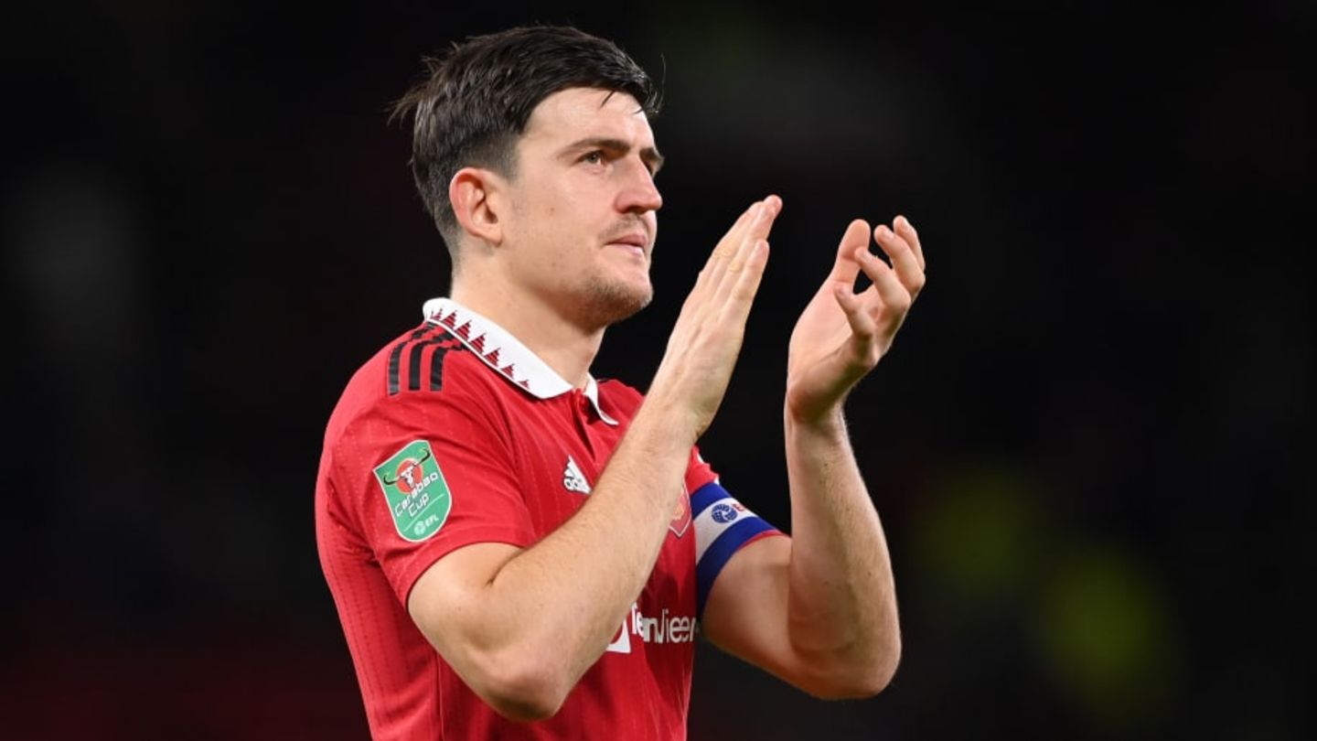 Harry Maguire befindet sich in Manchester auf dem Abstellgleis.