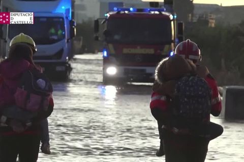 Video: Höchste Alarmstufe für die Region Valencia