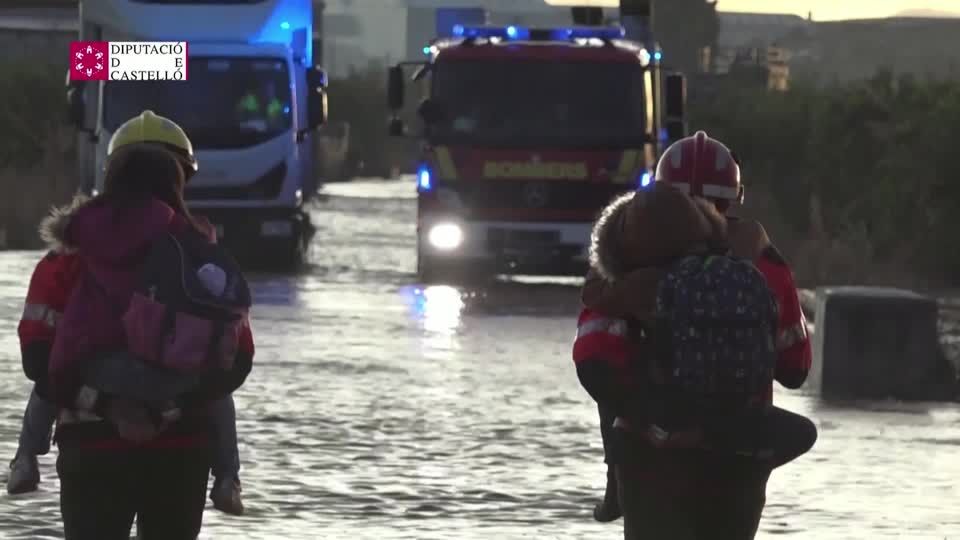 Video: Höchste Alarmstufe für die Region Valencia