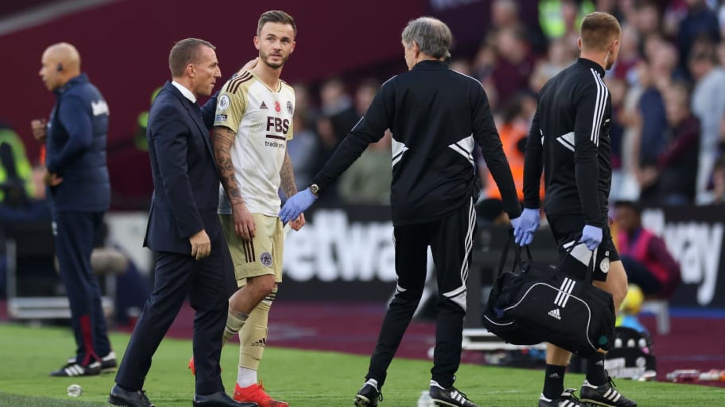 James Maddison suffers an injury in the last game before the World Cup
