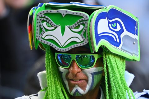 NFL ein Seahawk-Fan