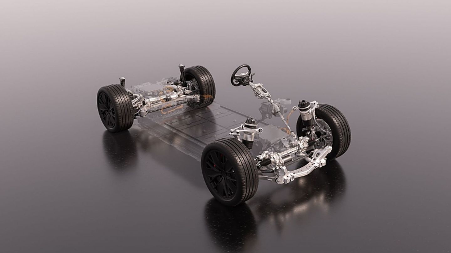 Premium Platform Electric (PPE) Fahrwerk