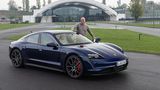 Porsche Taycan mit Reichweiten-Update MJ 2023