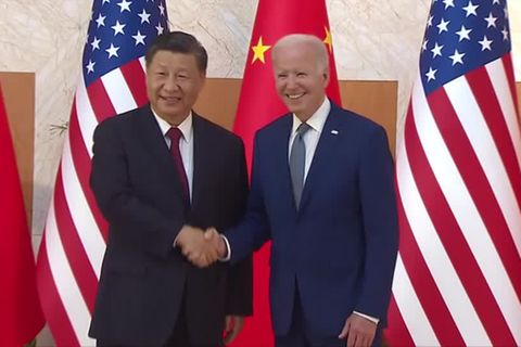 Video: Erstes Treffen Biden-Xi - Zahlreiche Streitfragen