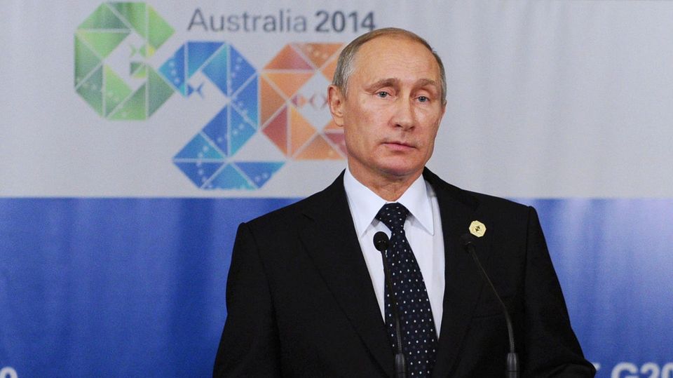 Wladimir Putin 2014 in Brisbane