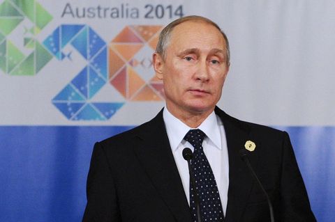 Wladimir Putin 2014 in Brisbane