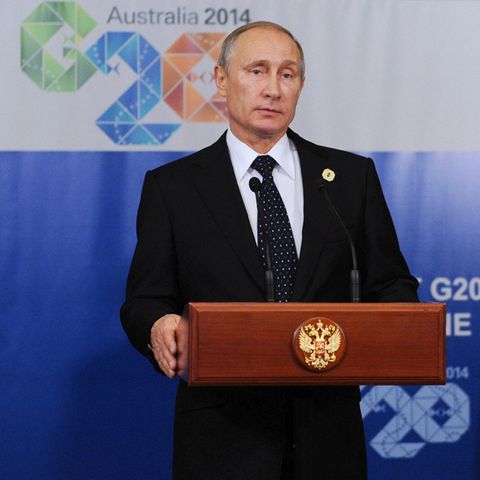 Wladimir Putin 2014 in Brisbane