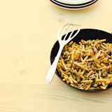 Makkaroni-Pilz-Gröstl