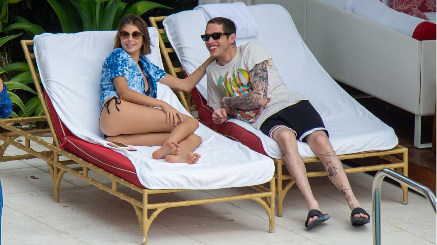 Pete Davidson und Kaia Gerber (Oktober 2019 bis Januar 2020) Pete Davidson und Kaia Gerber