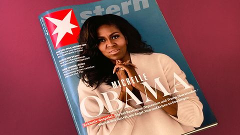 Michelle Obama auf dem Cover des aktuellen stern