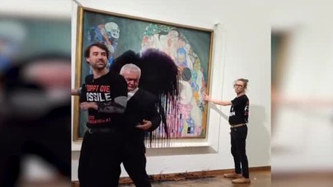 Klimts Kuss: Im Werk und Leben des Künstlers wandeln
