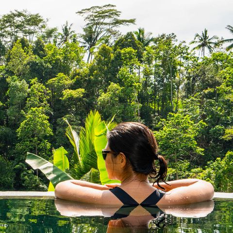 Hotelanlage auf Bali in Ubud