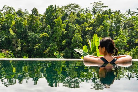 Hotelanlage auf Bali in Ubud
