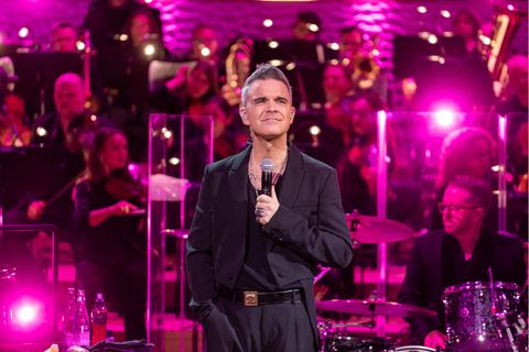Robbie Williams, 48, am Dienstag in Hamburg