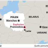 Raketeneinschlag in Polen nahe ukrainischer Grenze