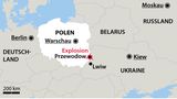 Raketeneinschlag in Polen nahe ukrainischer Grenze