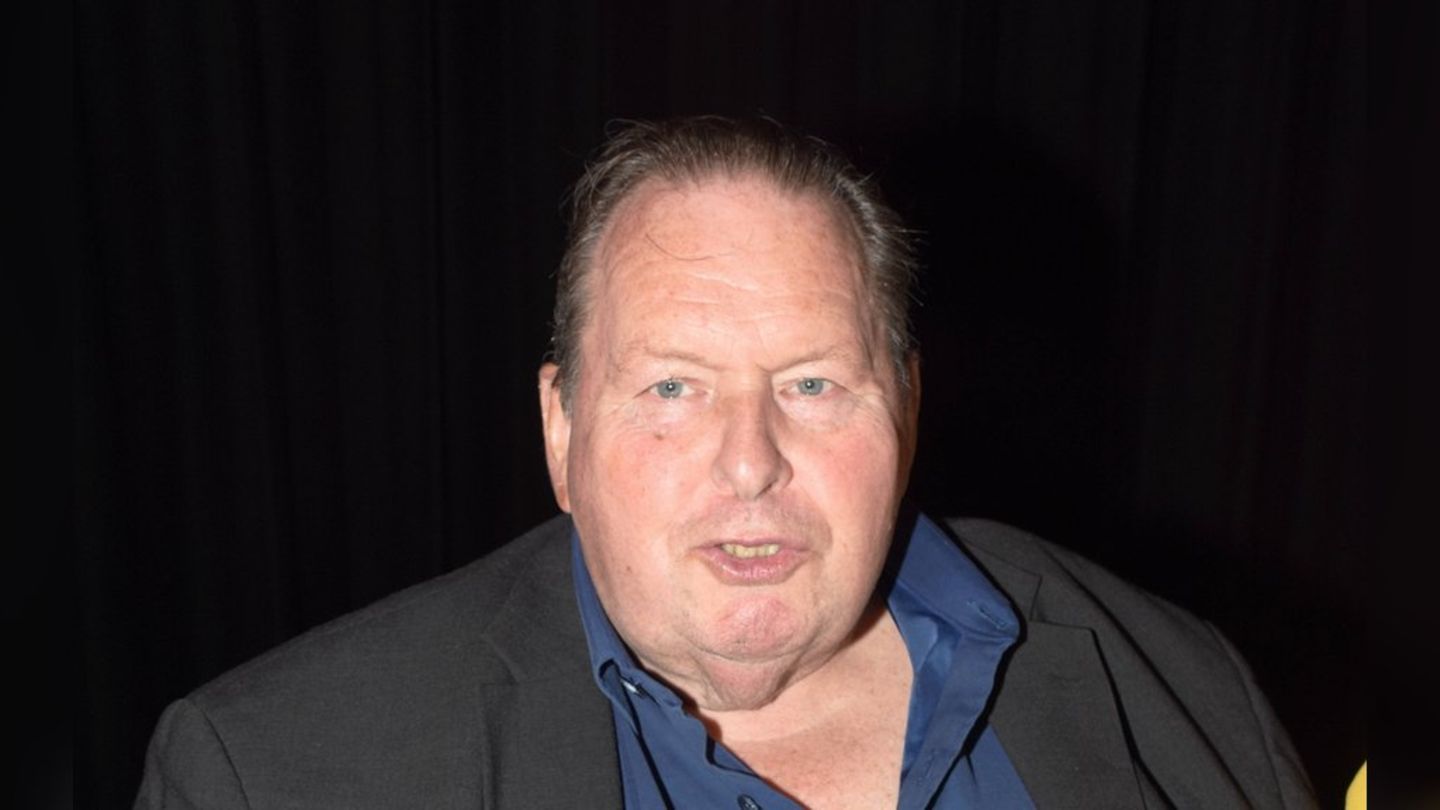 Ottfried Fischer bei einem Auftritt.