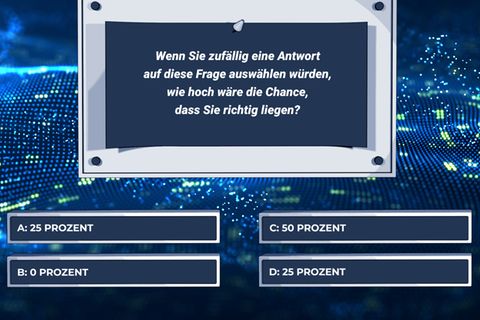 Rätsel in Form einer "Wer wird Millionär"-Frage beschäftigt das Internet seit einem Jahrzehnt