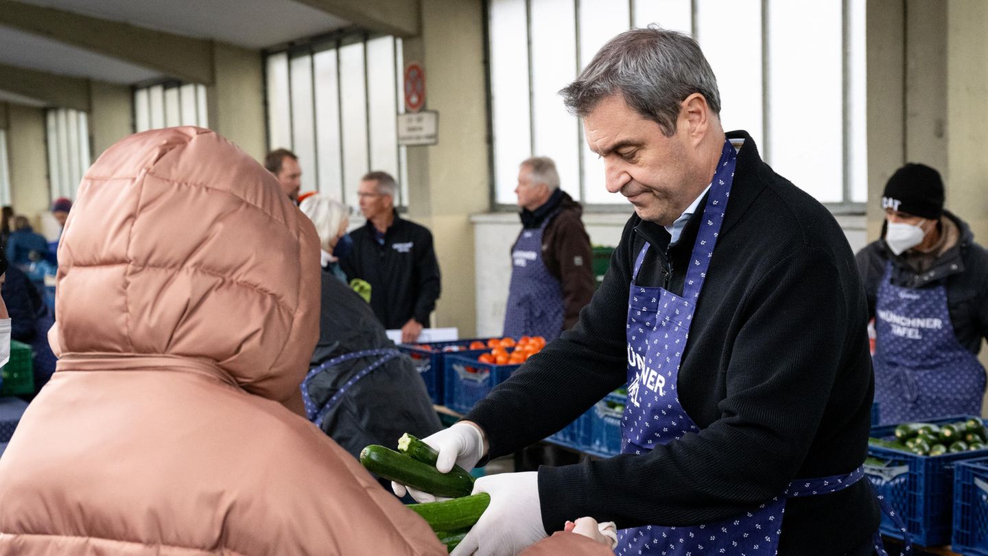 Markus Söder receives criticism after donating to the table