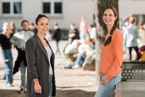 Tanja Gumpinger und Aurelia Oddo