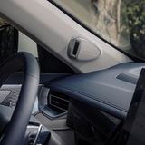 Einje Kamera in der A-Säule des WEY Coffee 01 korrigiert den Fahrer