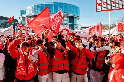 Warnstreik IG Metall Ingolstadt