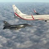 Kampfjets eskortieren Maschine mit Polens Nationalelf bis zur Grenze