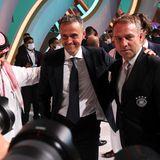 Welt und Katar - Spanien Luis Enrique mit Hansi Flick