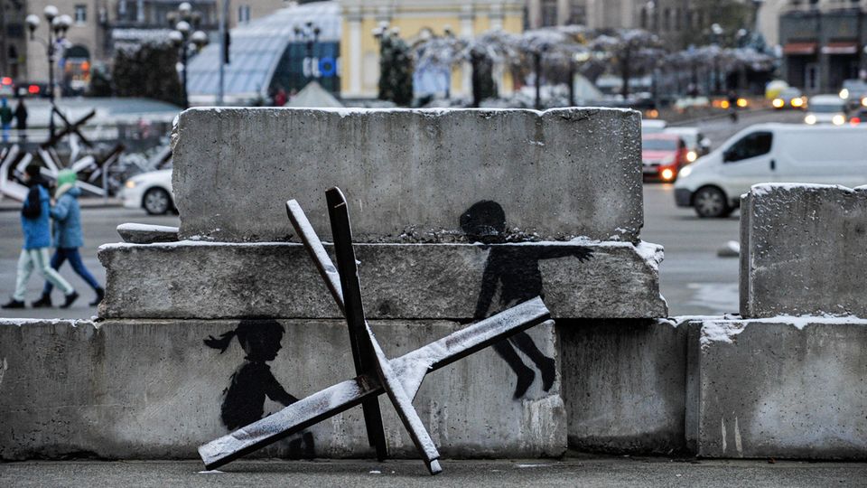 Banksy Ukraine Kiew