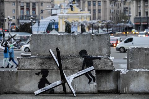 Banksy Ukraine Kiew