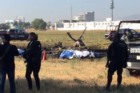 Video: Politiker stirbt bei Hubschrauberabsturz in Mexiko