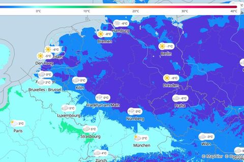 WEtter Samstag Temperaturen