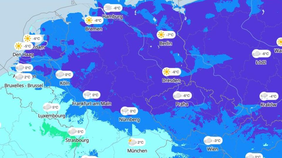 Wetter: Diese Karten Zeigen, Wo Es Am Wochenende Frostig Wird | STERN.de