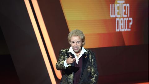Thomas Gottschalk moderiert "Wetten, dass ..?"
