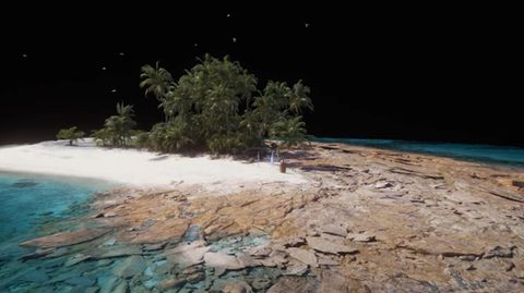 Die Inselnation Tuvalu zeigte eine Vorschau auf ihre virtuelle Versuin