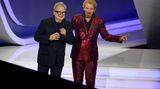 Herbert Grönemyer und Thomas Gottschalk bei "Wetten, dass..?"