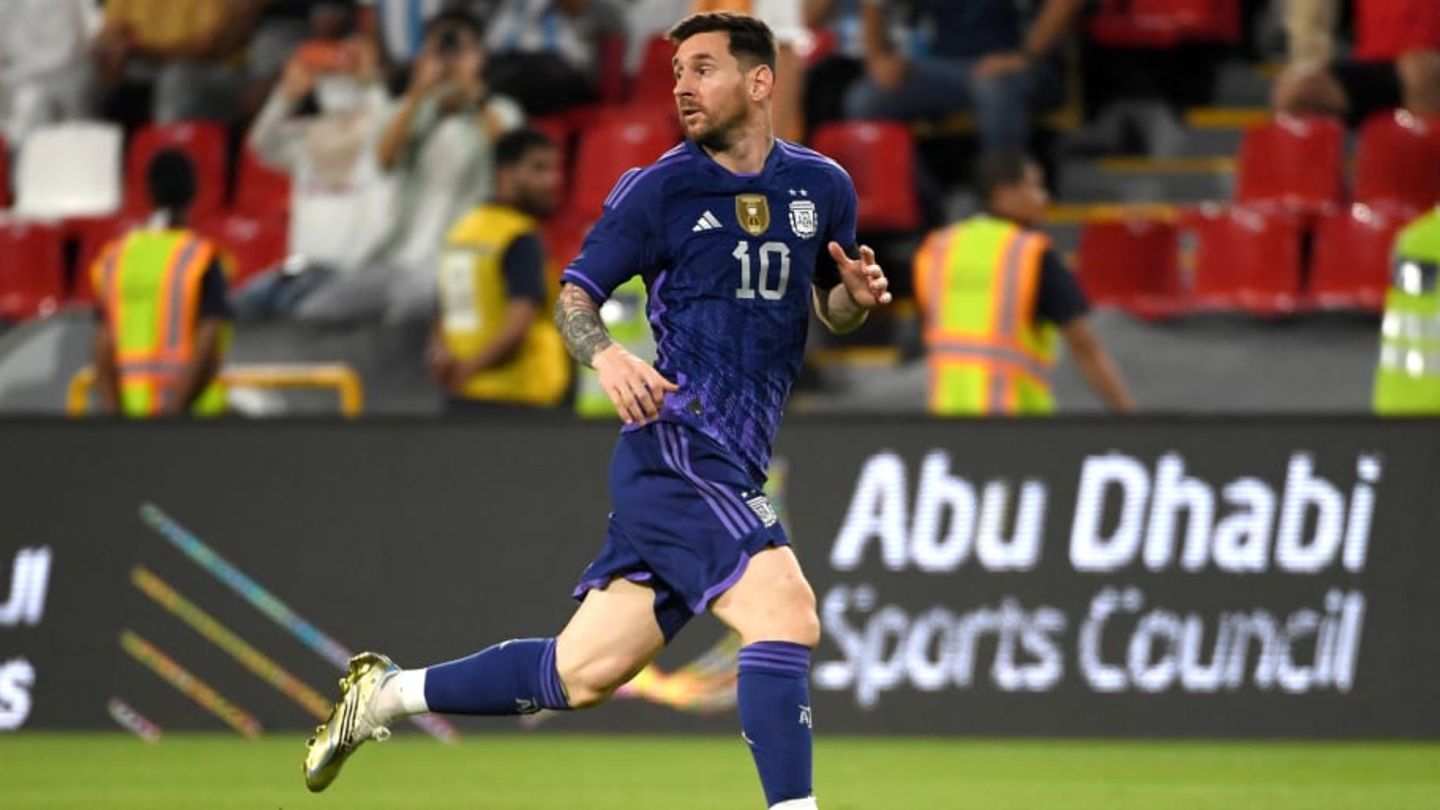 Preparing for Saudi Arabia: Lionel Messi cuts back in Argentina training session