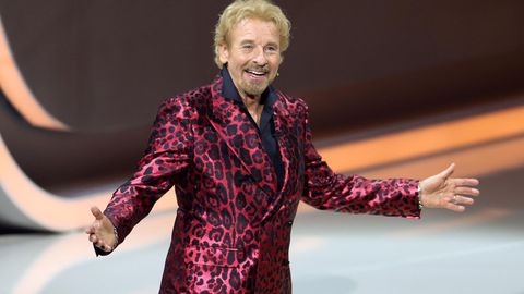 Thomas Gottschalk bei der am Samstag ausgestrahlten Folge von "Wetten, dass..?"