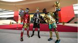 Glitzernde Fans in al Kohr