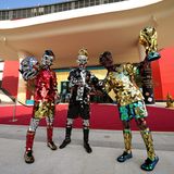 Glitzernde Fans in al Kohr