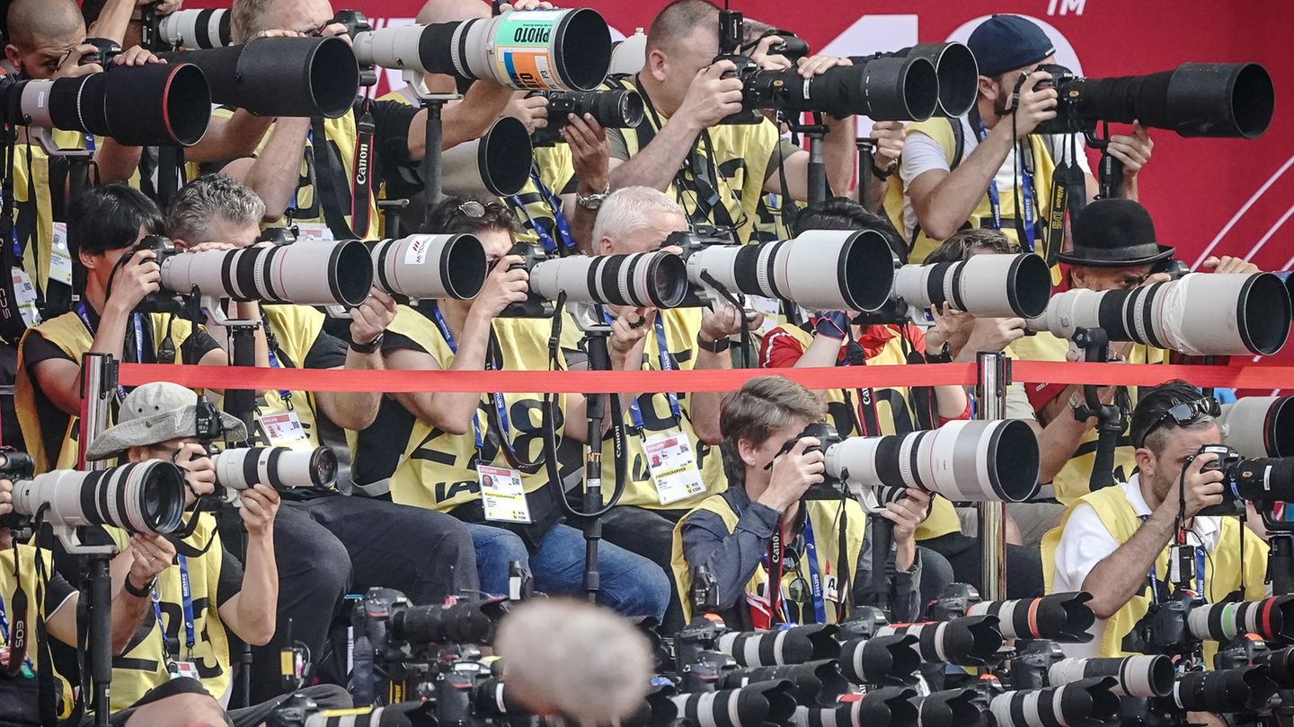 Journalisten in Doha / Katar