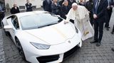 Papst Franziskus Lamborghini Huracan