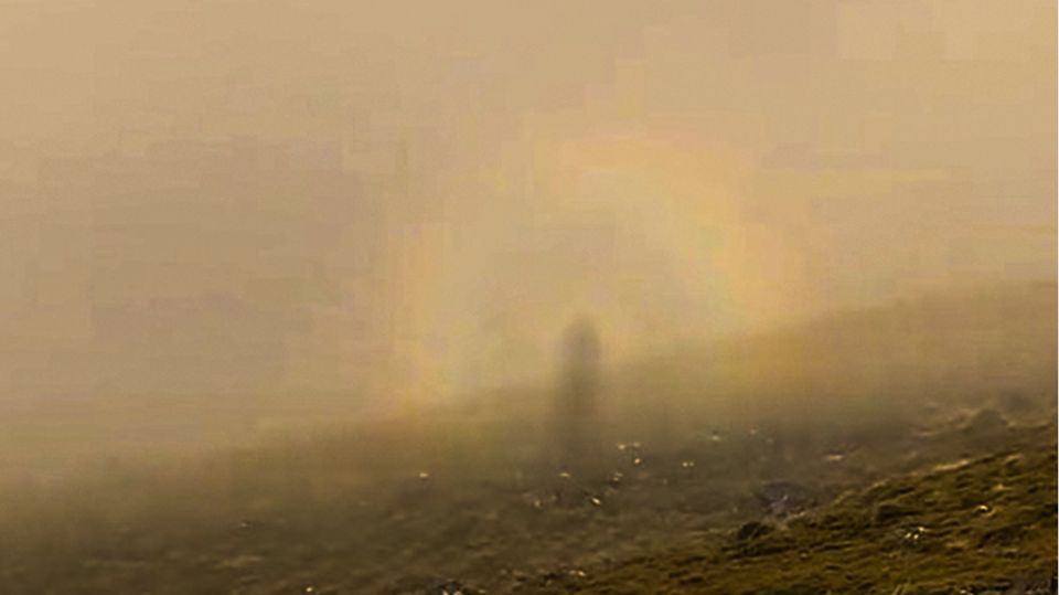 Geister im Nebel? Das verbirgt sich hinter diesem unheimlichen Schatten