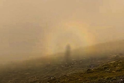 Geister im Nebel? Das verbirgt sich hinter diesem unheimlichen Schatten