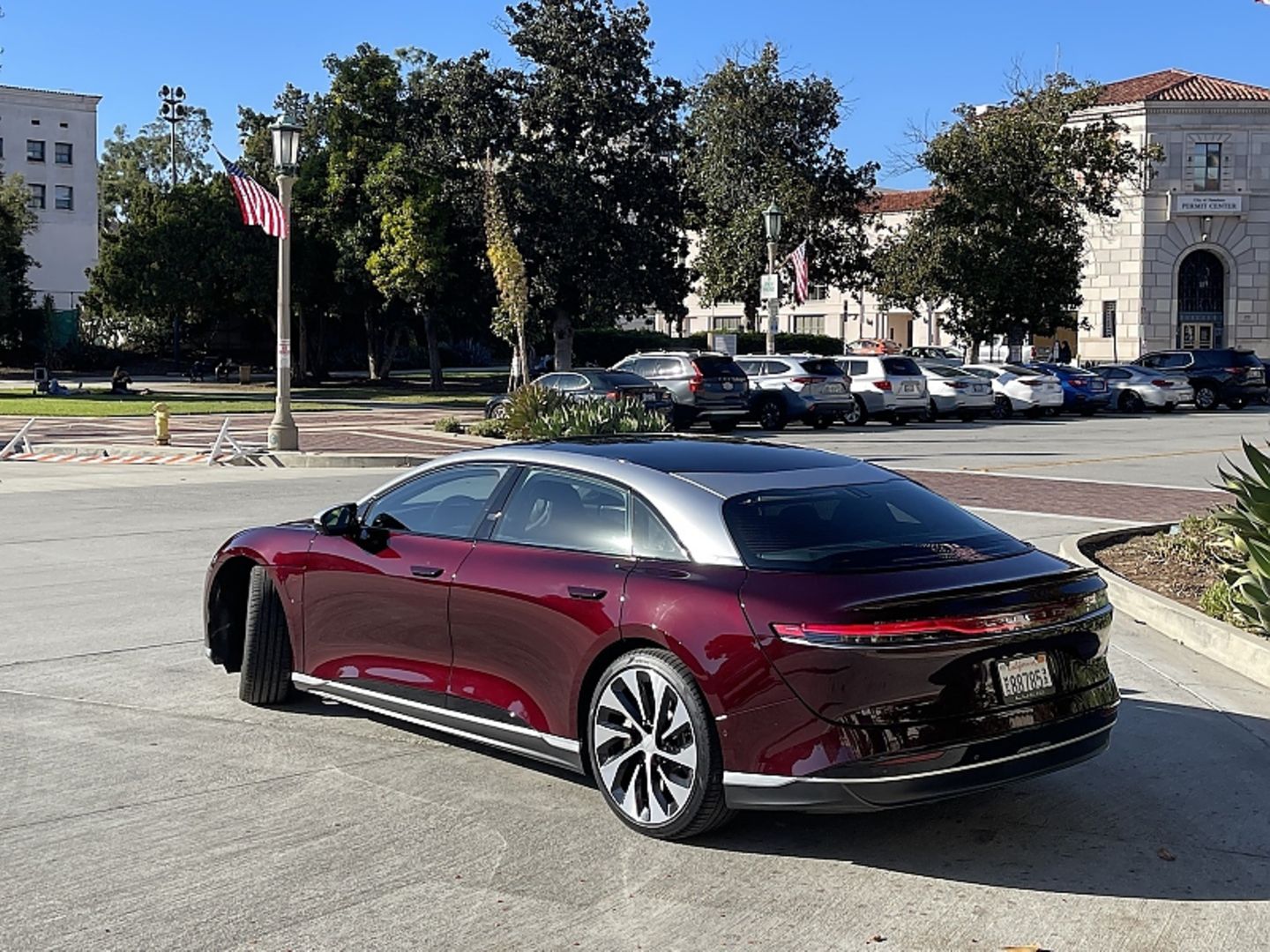 Auto International Lucid Air Grand Touring Ufo zwischen den Welten