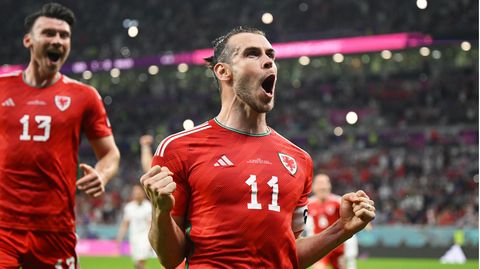 Gareth Bale erzielte per Elfmeter den 1:1-Ausgleichstreffer für Wales beim WM-Spiel gegen die USA