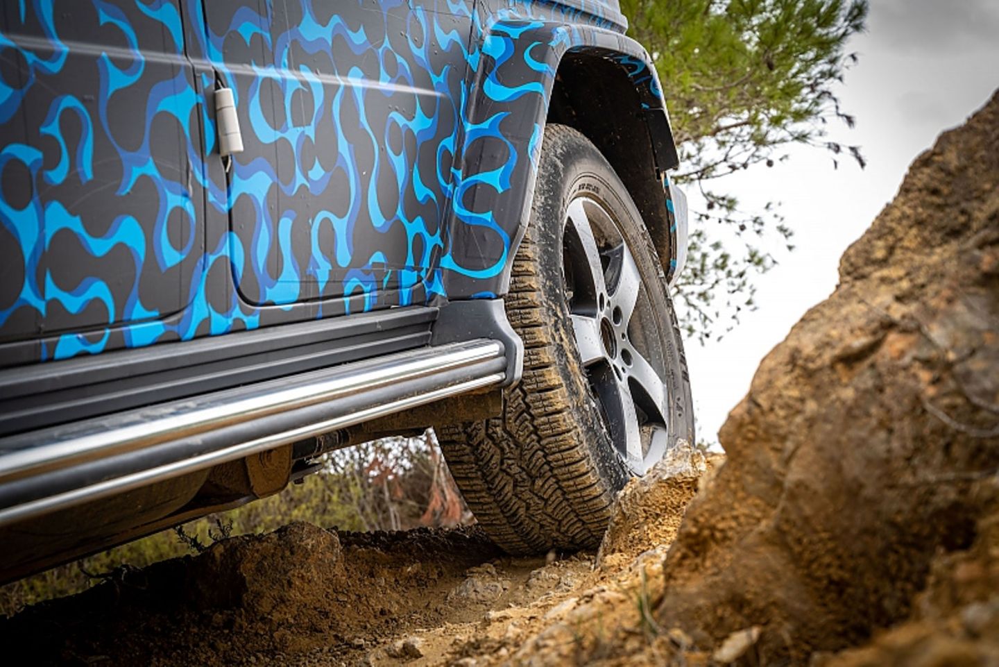 Mercedes G-Klasse elektro: Für jedes Rad ein (Elektro-)Motor