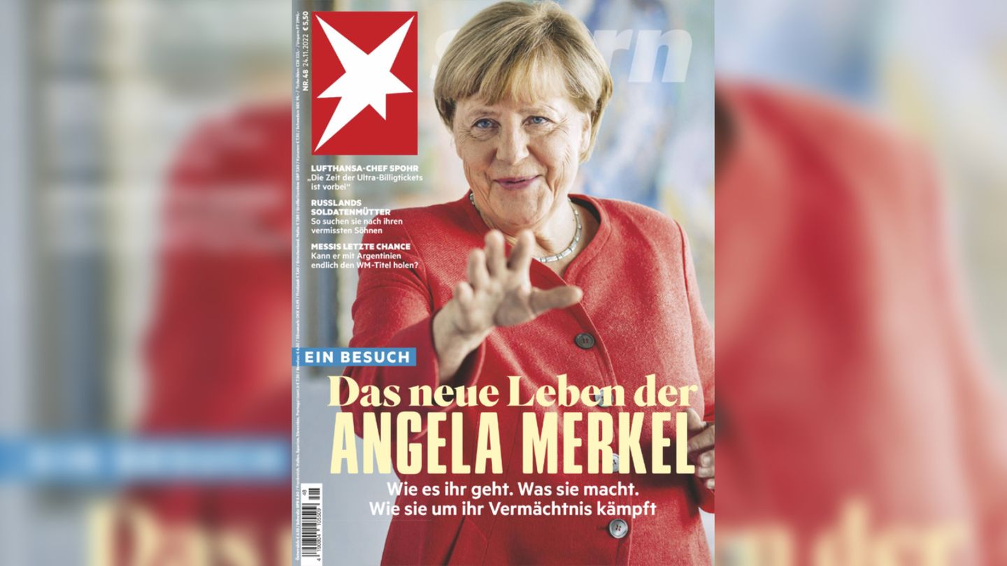 Angela Merkel in conversation: editor-in-chief about the current star